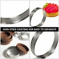 thumbnail image 4 of Shisuyan 1Pc Round Tarts Circle Cake Mold Stainless Steel Mousse Circle Kitchen Gadget, 4 of 8