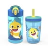 Baby Shark Antimicrobial 15oz PP Kelso Tumbler And 16oz PP Park Straw Water Bottle 2pc In Remailer