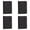 Black*4, variant on Mini Pocket Notebook Ecohintz A7 Pocket Notebook Without Pen Loop (100 Pages) - 1Pc, Softcover Sewed - Compact & Lightweight for Daily Carry - Perfect for Quick Notes & Lists, Compact Memo Book