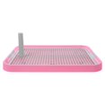 thumbnail image 1 of Dog Toilet Plastic Pet Toilet Anti-slide Dog Toilet Plastic Dog Toilet for Home (Pink), 1 of 4