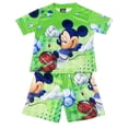 thumbnail image 2 of Disney 2021 nuevos conjuntos para niños Mickey Mouse ropa de manga corta para niños verano dibujos animados pijamas para niños trajes moda Casual 3-8Y3T Gao Jinjia LED, 2 of 2