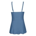 thumbnail image 5 of WOYY Girls Adjustable Strap Tankini Swim Dress One-Piece Swimsuit Bathing Suit, Sizes 11-12, 5 of 5