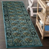 SAFAVIEH Vintage Hamadan Regent Traditional Area Rug, Blue/Multi, 8' x 10'