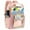 Light Pink, variant on Clear Backpack for School Backpack Heavy Duty PVC Transparent Bookbag Stadium Approved See Through Backpack 17'' Black