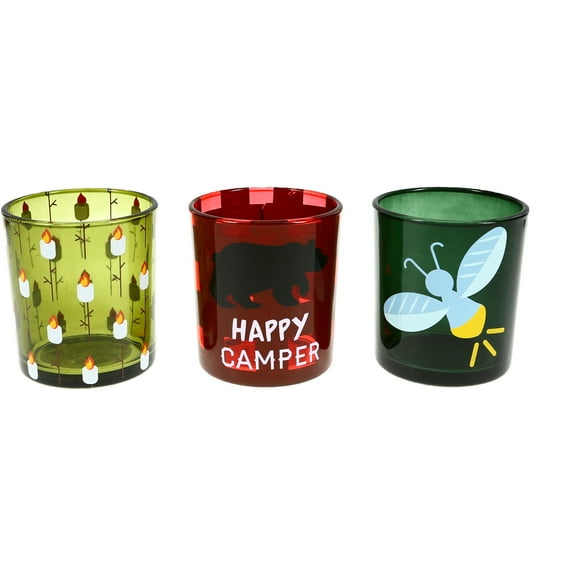 Camp - 3 Assorted Votive Holders