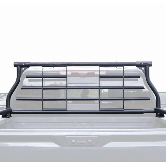 Multy Rack Systems LTD Headache Rack MR-2347 PRO XL; Bar Style; Texture Powder Coated; Black; Aluminum