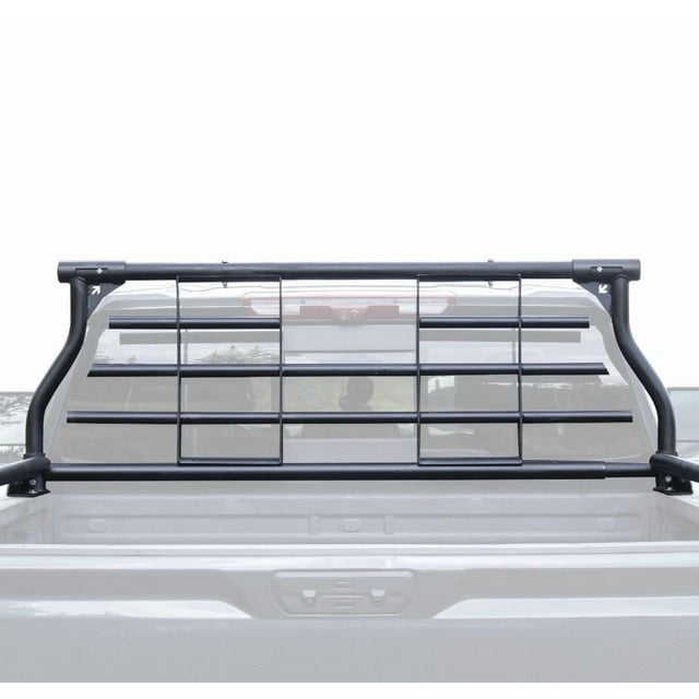 Multy Rack Systems LTD Headache Rack MR-2347 PRO XL; Bar Style; Texture Powder Coated; Black; Aluminum