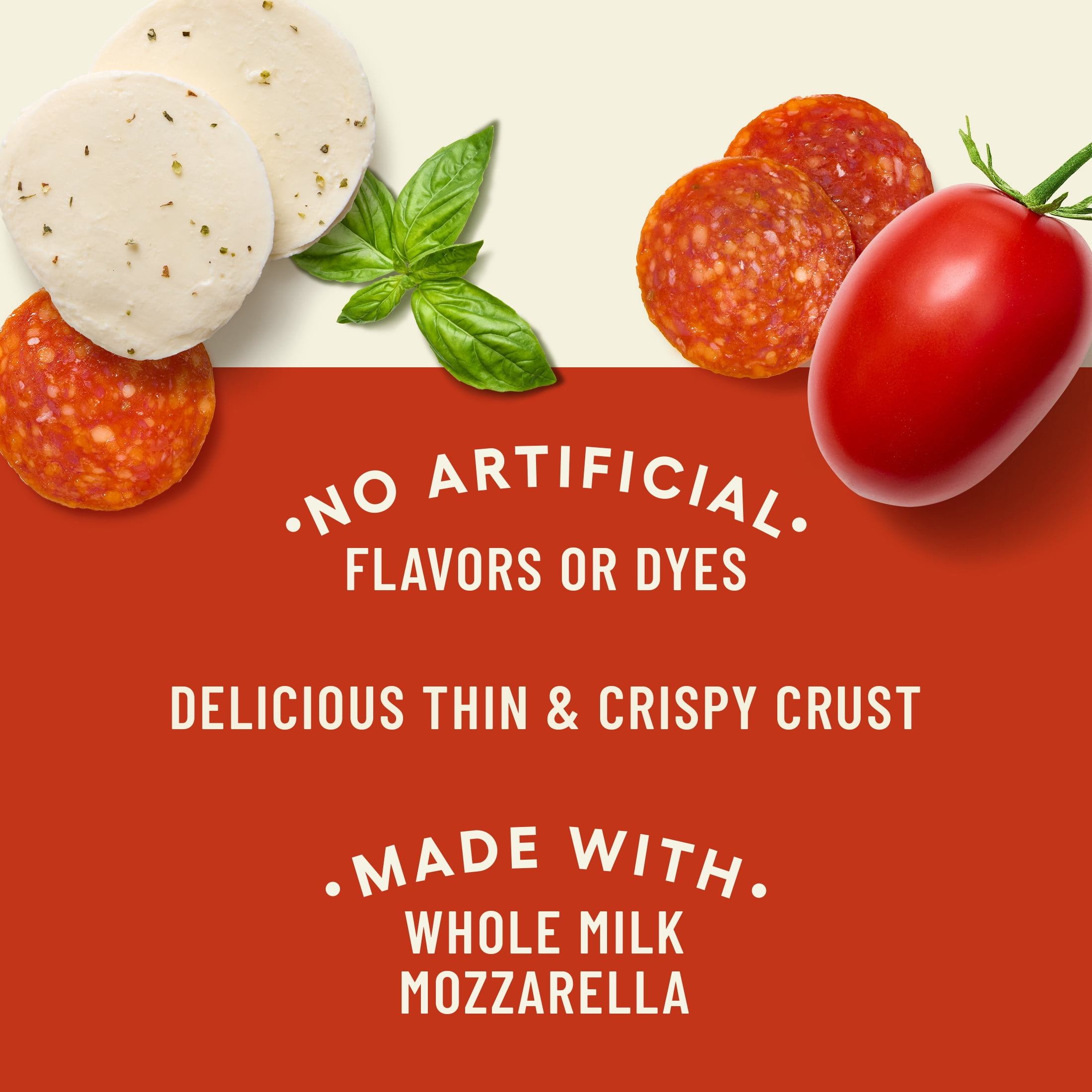 Newman's Own Thin & Crispy Crust Uncured Pepperoni High Protein Frozen Pizza, 15.1 oz