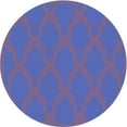 thumbnail image 1 of Ahgly Company Tapis Rond Lavable en Machine Intérieur Transitionnel Bleu Ardoise Clair, 6 Pieds Rond, 1 of 7