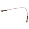 thumbnail image 1 of 6.5" Length SMA Male to SMA Male Connector Pigtail Cable, 1 of 8