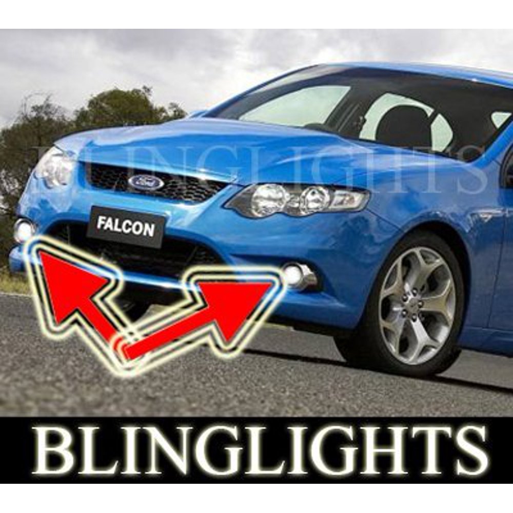 New Ford FG Falcon XR Xenon Fog Lamp Driving Light Kit ute sedan