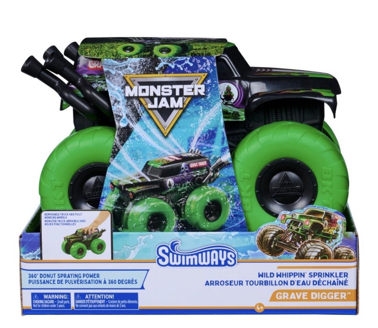 Monster Jam Wild Whippin Sprinkler Monster truck