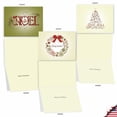 thumbnail image 5 of 10 Merry Christmas Note Cards Pack (4 x 5.12 Inch) - AVOCADO GREEN CHRISTMAS M6646XSG, 5 of 6