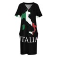 thumbnail image 3 of Italia Italy Loose Pocket Dress women"s summer clothing 2025 women dress luxury dresses, 3 of 6