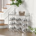 thumbnail image 1 of TRAHOO-4 Tier Expandable Shoe Rack for Closet, Stainless Steel Shoe Shelf, Strong Weight Capacity Shoes Organizer, Easy to Install and Saving Space Standing Shelf with Sturdy Frame(4 Tier), 1 of 4