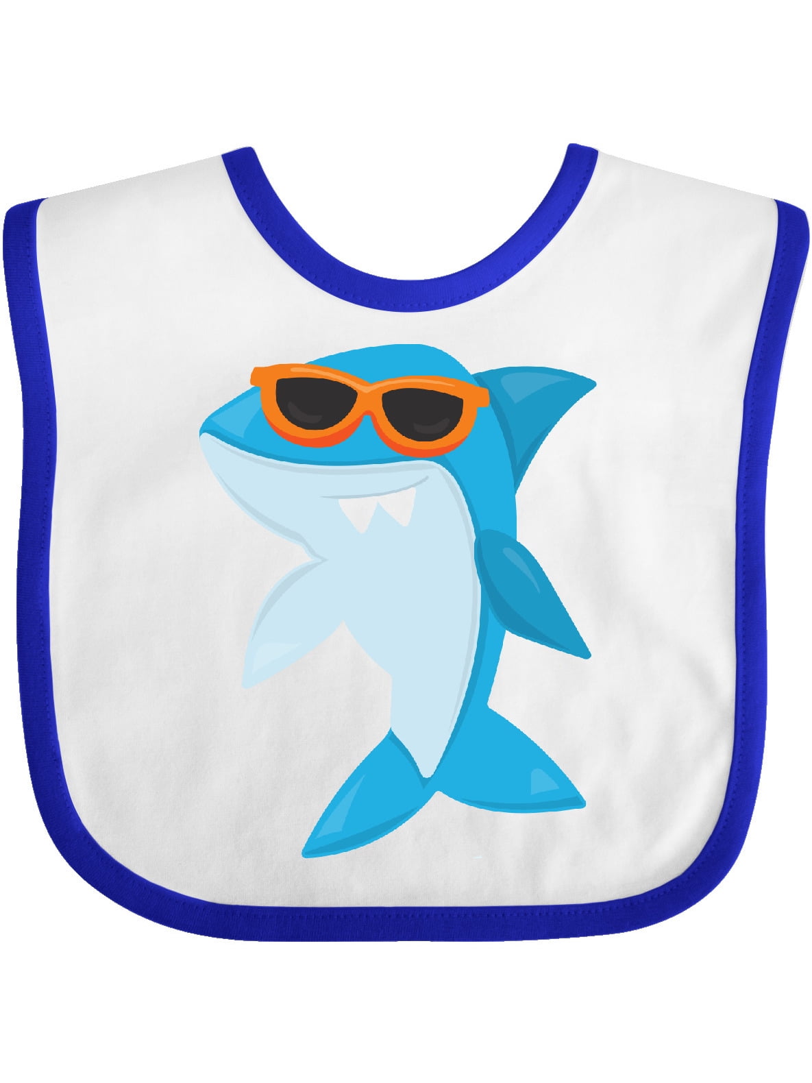 Download Cool Shark, Shark Wearing Sunglasses, Cute Shark Baby Bib ...