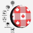 thumbnail image 6 of Kdxio Maple Leaves1 for Tire Cover Wheel Protectors Tyre Covers Weatherproof Wheel Covers Universal Fit for Trailer Rv SUV Truck Camper Travel Trailers 17 inch, 6 of 8
