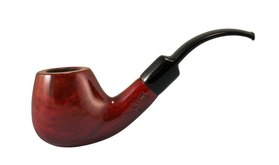 5" Shire Pipes Bent Apple Rosewood Tobacco Pipe