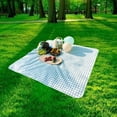 thumbnail image 4 of 78x78 Inches Wind Picnic Cloth Beach Mat Outdoor Mat Camping Watertight And Damp-proof Beach Portable Mat Light And Foldable Outdoor Camping Picnic Mat, 4 of 8