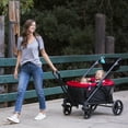 thumbnail image 5 of Baby Trend Tour 2-in-1 Stroller Wagon - Mars Red - Red, 5 of 19