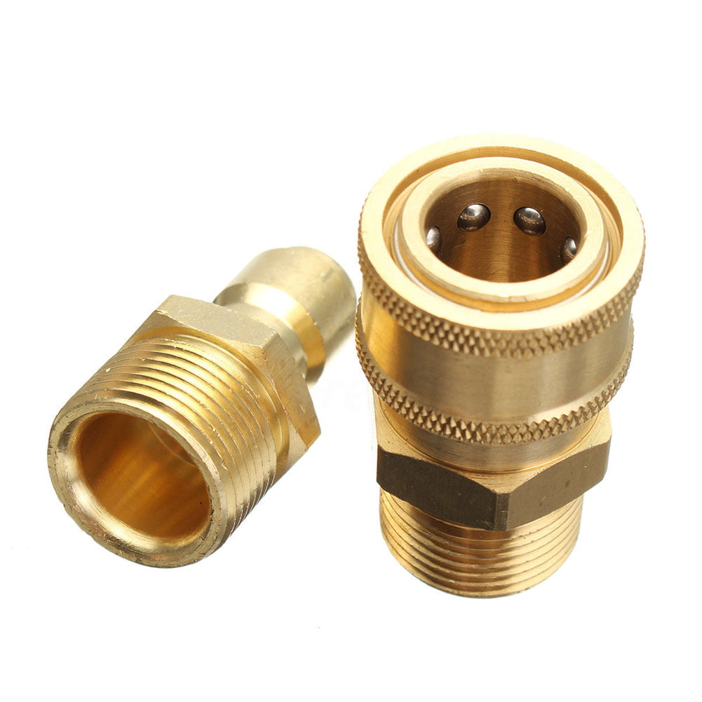 Pressure Washer M22 Female Screw Thread to Quick Release 14.8mm Male Coupling 