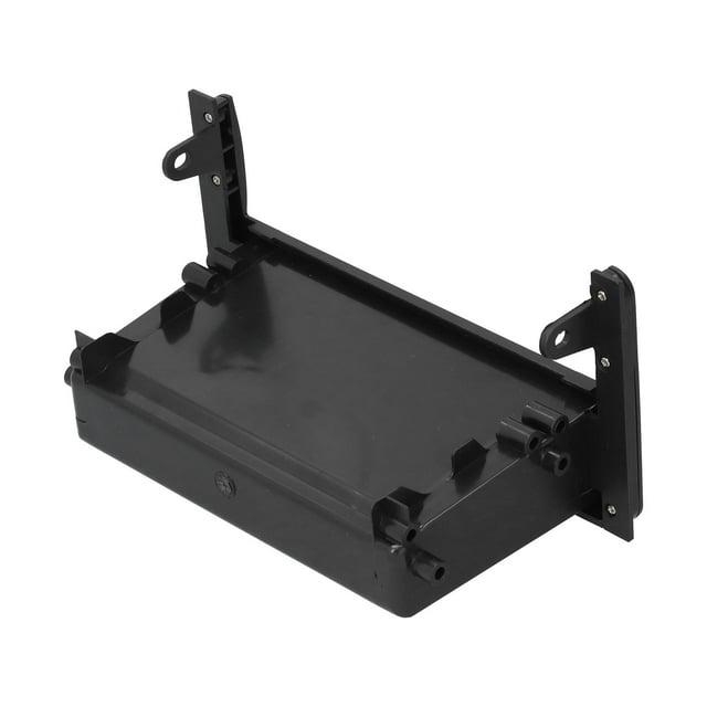 Panneau Stéréo, Panneau de Fascia Durable et Robuste avec Boîte de Rangement pour Modification de Voiture pour Stéréo Din Unique