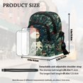 thumbnail image 6 of TSOVTHRID Snowman Leaf Green Print Small Crossbody Bag for Women, Lightweight Cell Phone Purse, Women's Shoulder Handbags Wallet Purse with Zipper Clousure, 6 of 7