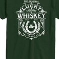 thumbnail image 2 of Instant Message - Lucky Irish Whiskey Short Sleeve Graphic T-Shirt, 2 of 5