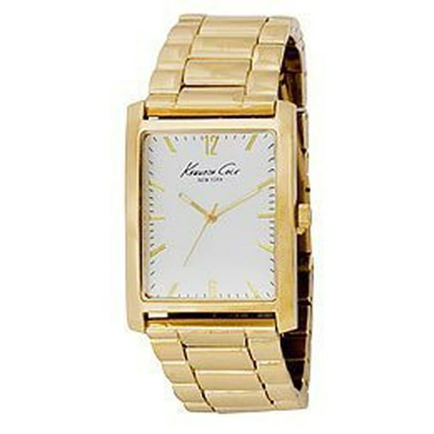 Cole Cole Men's New York Rectangular with Gold Link