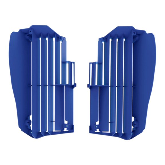 Polisport Radiator Louvers - Blue Panels for Yamaha YZ 450F (2018-2022) Yamaha YZ 250F/450FX/WR 450F (2019-2023) Yamaha YZ 250FX/WR 250F (2020-2023) - OEM Fit, Durable Plastic, Enhanced Airflow