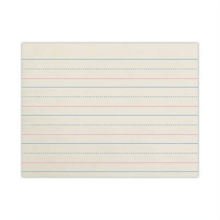 Multi-Program Handwriting Paper, 30 lb Bond Weight, 1 1/8 Multi-Program Handwriting Paper, 30 lb Bond Weight, 1 1/8