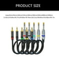 thumbnail image 3 of 30cm-10m 3.5mm to 6.35mm Stereo Cable Male to Male Cord Guitar Adapter Wire for Home Theater and Amplifiers, 3 of 8