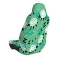 Coaee Sheep Zzz for Front Car Seat Covers Automotive Seat Covers for
