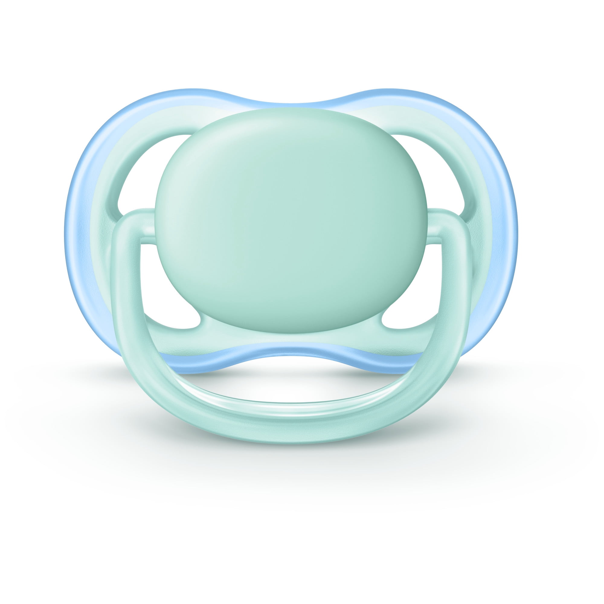 Philips Avent Ultra Air Pacifier, 0-6 Months, Blue/Green, 4 Pack, SCF244/40