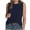 Navy, variant on fatyb Women's Eyelet Embroidery Tank Tops Lightweight Loose Summer Tops Casual Sleeveless Beach Shirts