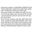 thumbnail image 6 of Carburetor Kit WT-891 C1U-W8 C1U-W14 WT-324 WT-391 WT-600 WT-624 Chainsaw Carburetor, 6 of 9