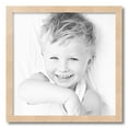 thumbnail image 2 of ArtToFrames 20x20 Inch Hard Maple Picture Frame, This Brown Wood Poster Frame is Great for Your Art or Photos, Comes with 060 Plexi Glass (4847), 2 of 8
