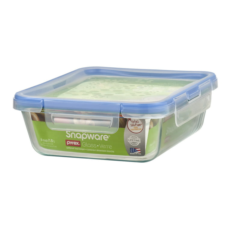 Snapware Total Solution Pyrex 6 Cup Food Keeper, 1 container