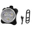 thumbnail image 1 of Bike Taillight Night Cycling Rear LED Lamp USB Rechargeable LED rear light bike Bicycle Tail Warning Light, White, 1 of 8