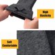 thumbnail image 5 of Guantes cálidos de invierno para mujer, guantes resistentes al viento con forro grueso para teléfono con pantalla táctil (negro), 5 of 5
