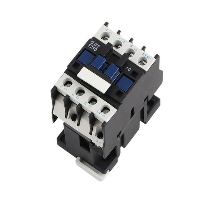 5Pcs CJX2-1201 12A 3P+NO Magnetic Ac Electric 3 Pole Contactor For Unit 3 Phase 36V 24V Normally Closed Contactor ,Replace Most