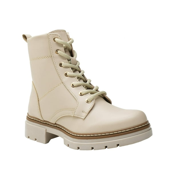 Botín Para Mujer Greenlove® Formal Invierno Tendencia Moda beige 23.5