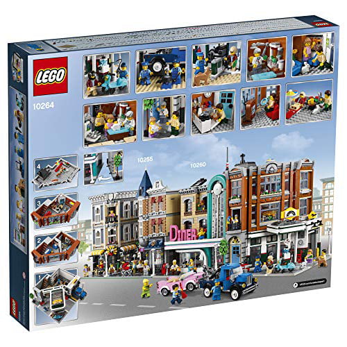 LEGO Corner Garage 10264 Building Set Pieces) - Walmart.com