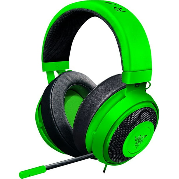 te binden Antagonisme Boer Razer Kraken Pro V2 - Analog Gaming Headset for PC, Xbox One and  PlayStation 4 with 50 mm Drivers (Green) - Walmart.com