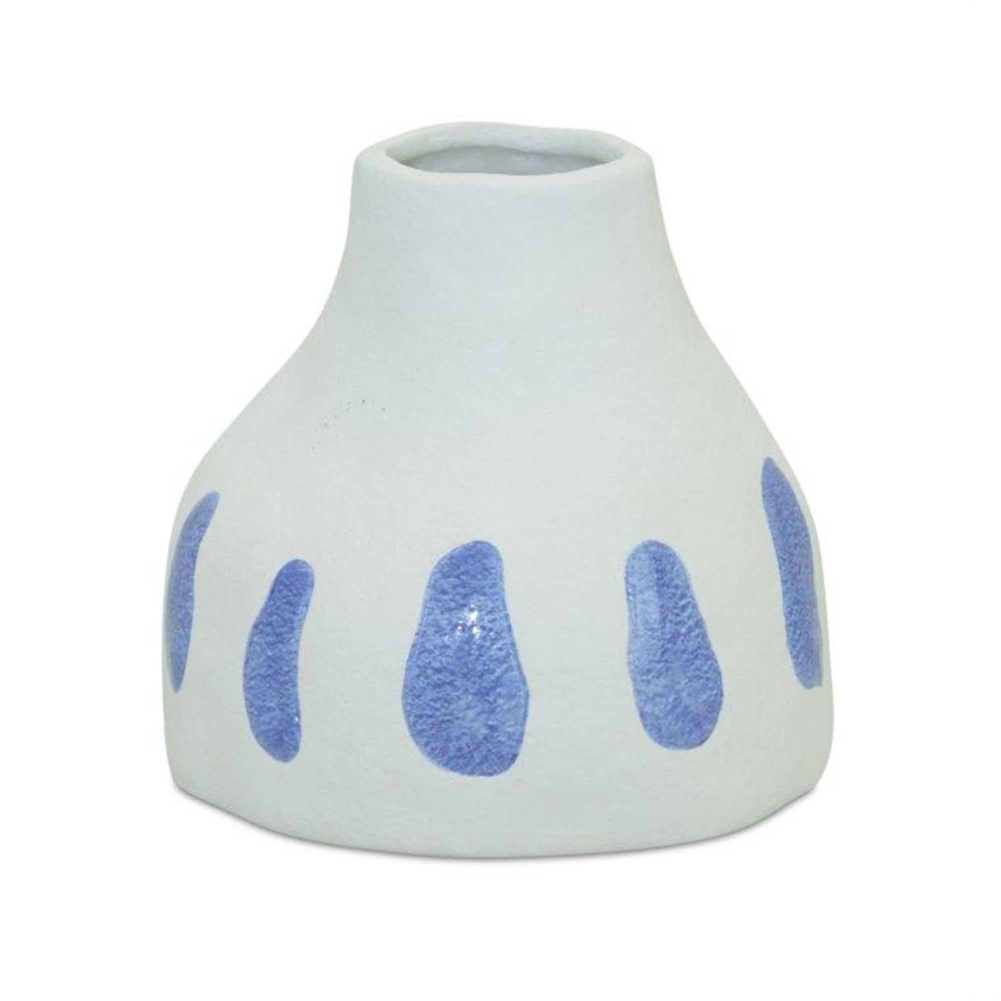 Vase (Set of 2) 5.25"L x 4.75"H Ceramic