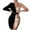 Black, variant on Black and Friday 2023 Lindreshi Fall Dresses for Women 2023 Homecoming Dresses Women Autunm and Winter Long Sleeve Sequins Patchwork Off Shoulder Nightclub