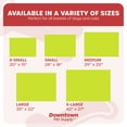thumbnail image 6 of Downtown Pet Supply Waterproof Dog Crate Mat, Dark/Light Green, L, 6 of 7