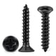 thumbnail image 1 of Tornillos para madera TPOHH #8 x 45 mm, acero inoxidable 18-8 con revestimiento de óxido negro, 100 unidades, 1 of 7