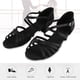 thumbnail image 4 of Zapatos Latinos Suaves Y Cómodos Zapatos De Baile De Moda para Niñas Negro 31, 4 of 8