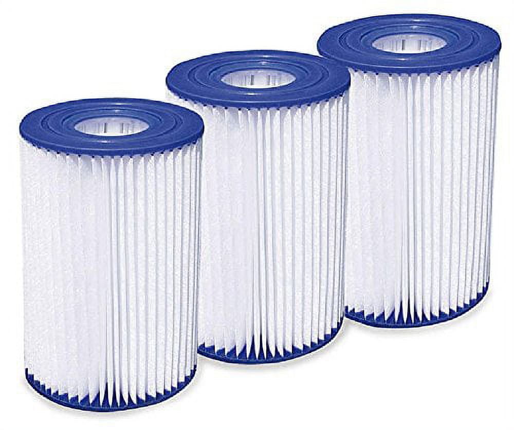 Summer Waves P57000203 Type A/C Pool & Spa Filter Cartridge (3 Pack